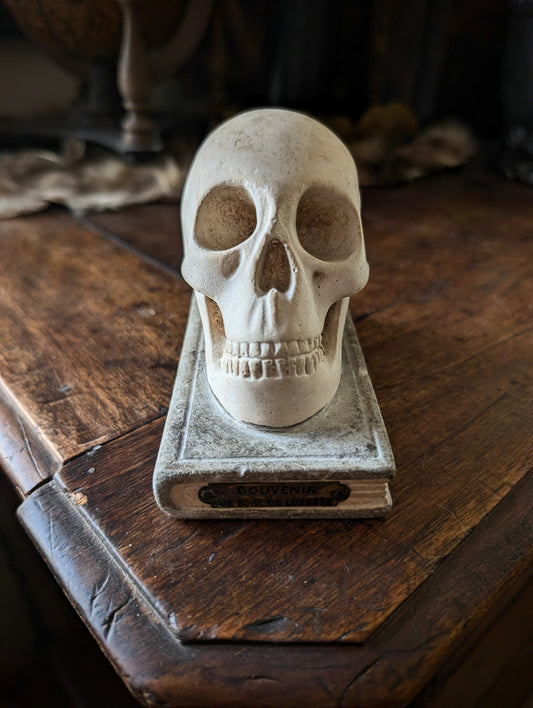 Antique "Memento Mori" paperweight