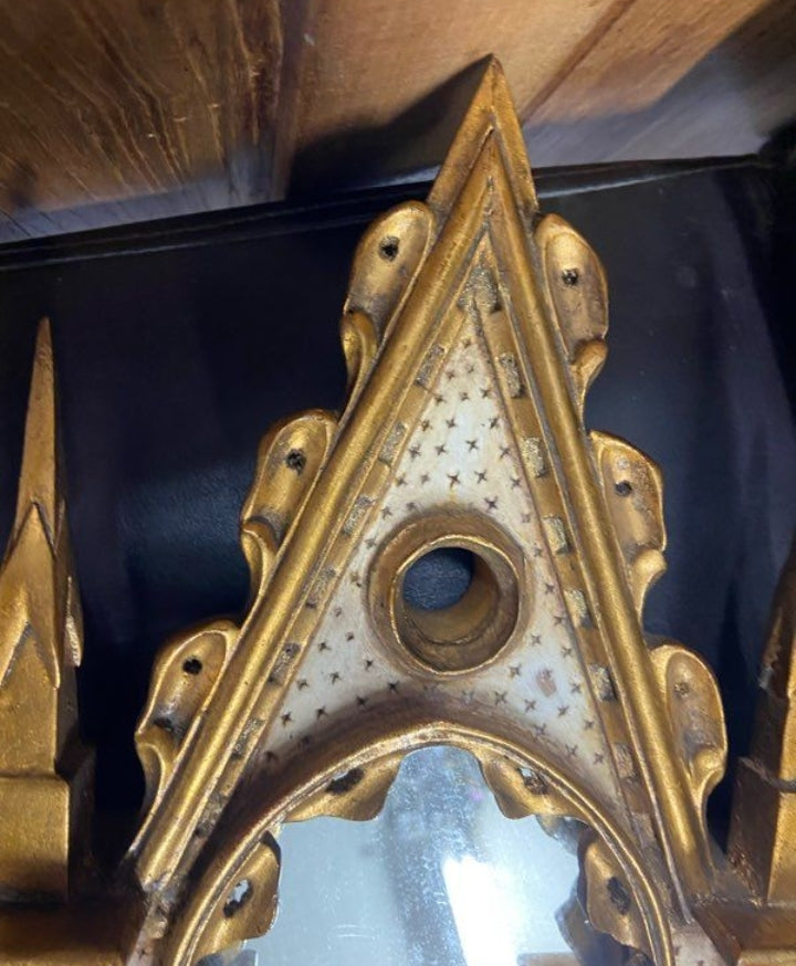 Mirror from the 1990s by the brand founded by Christopher Guy Harrison and Marta Gil. (49x18cm)