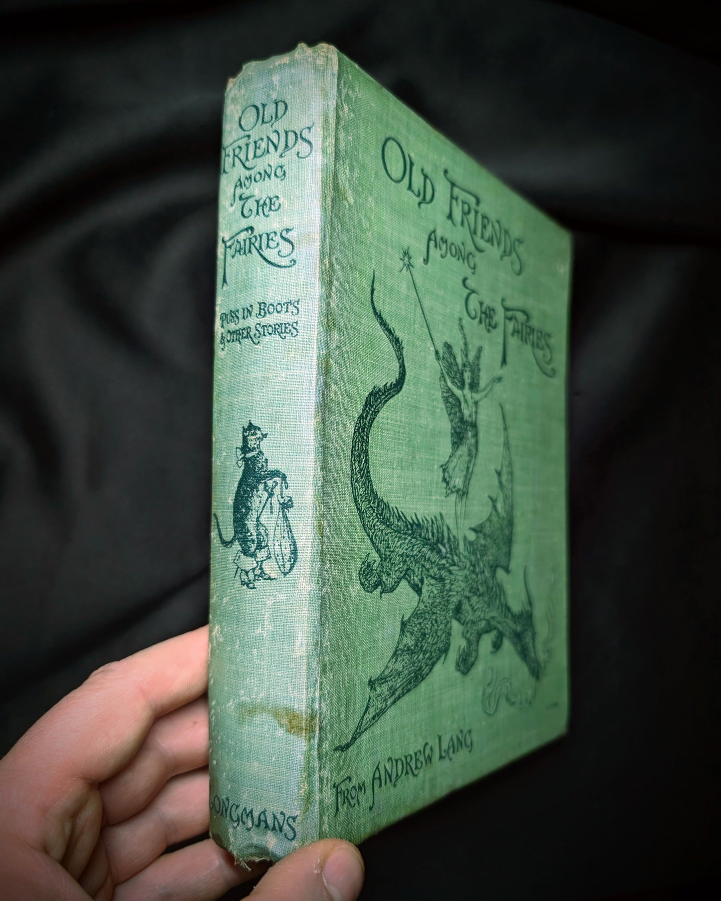Book "Old Friends Among The Fairies" by A. Lang, Rare 1926 first edition
