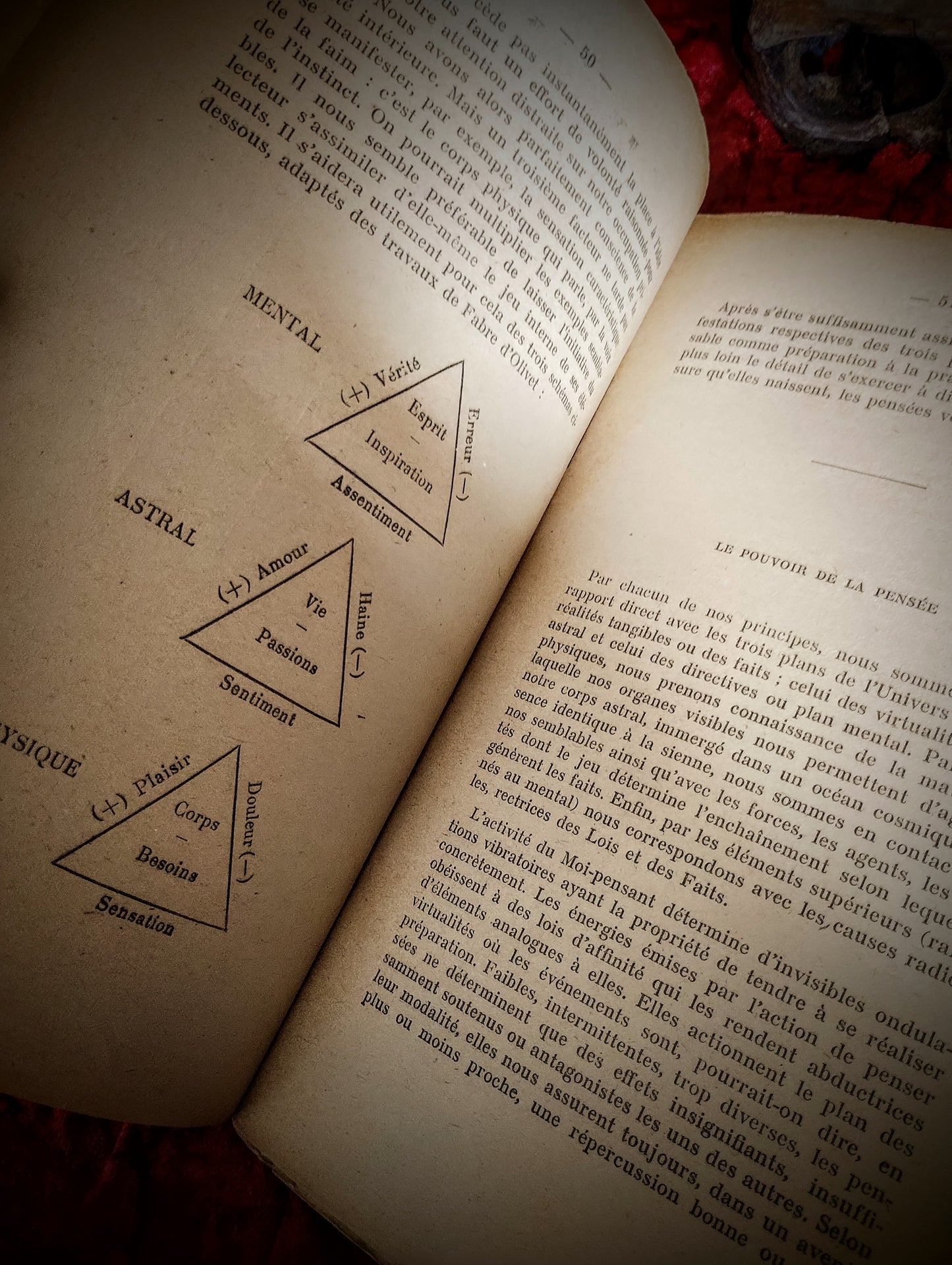 Ancien livre de Sciences Occultes et de Magie Pratique 1920