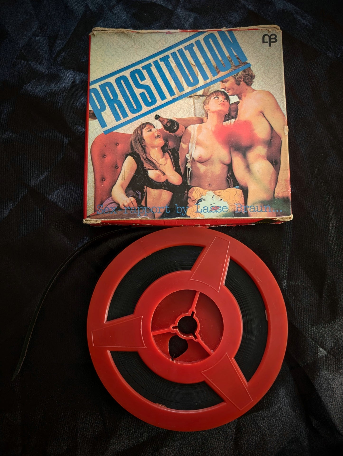 Vintage 8mm Adult Film Reel – “Prostitution” by Lasse Braun, circa 1971 (Rare)