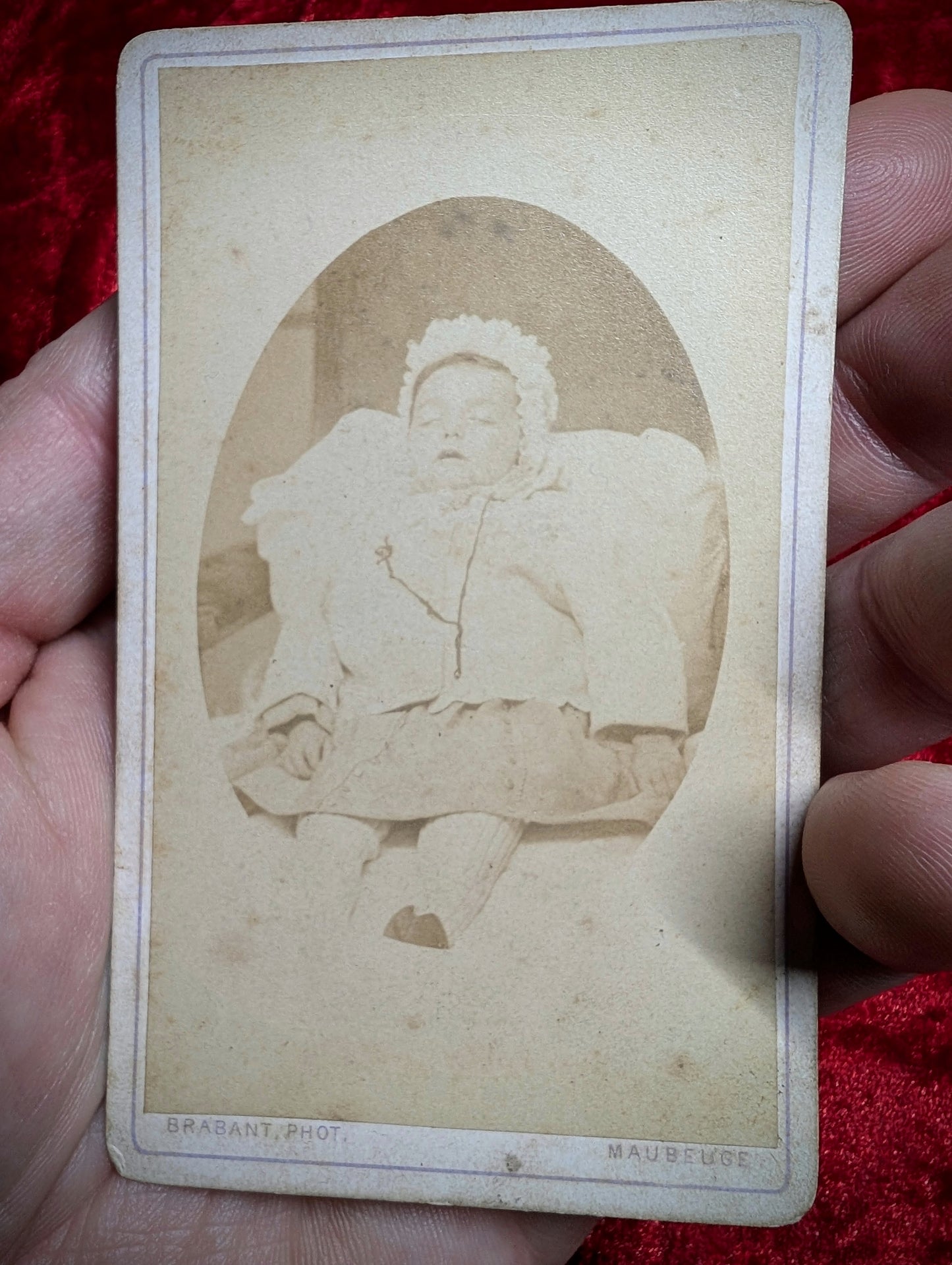 Antique Post Mortem photo (late 19th century)