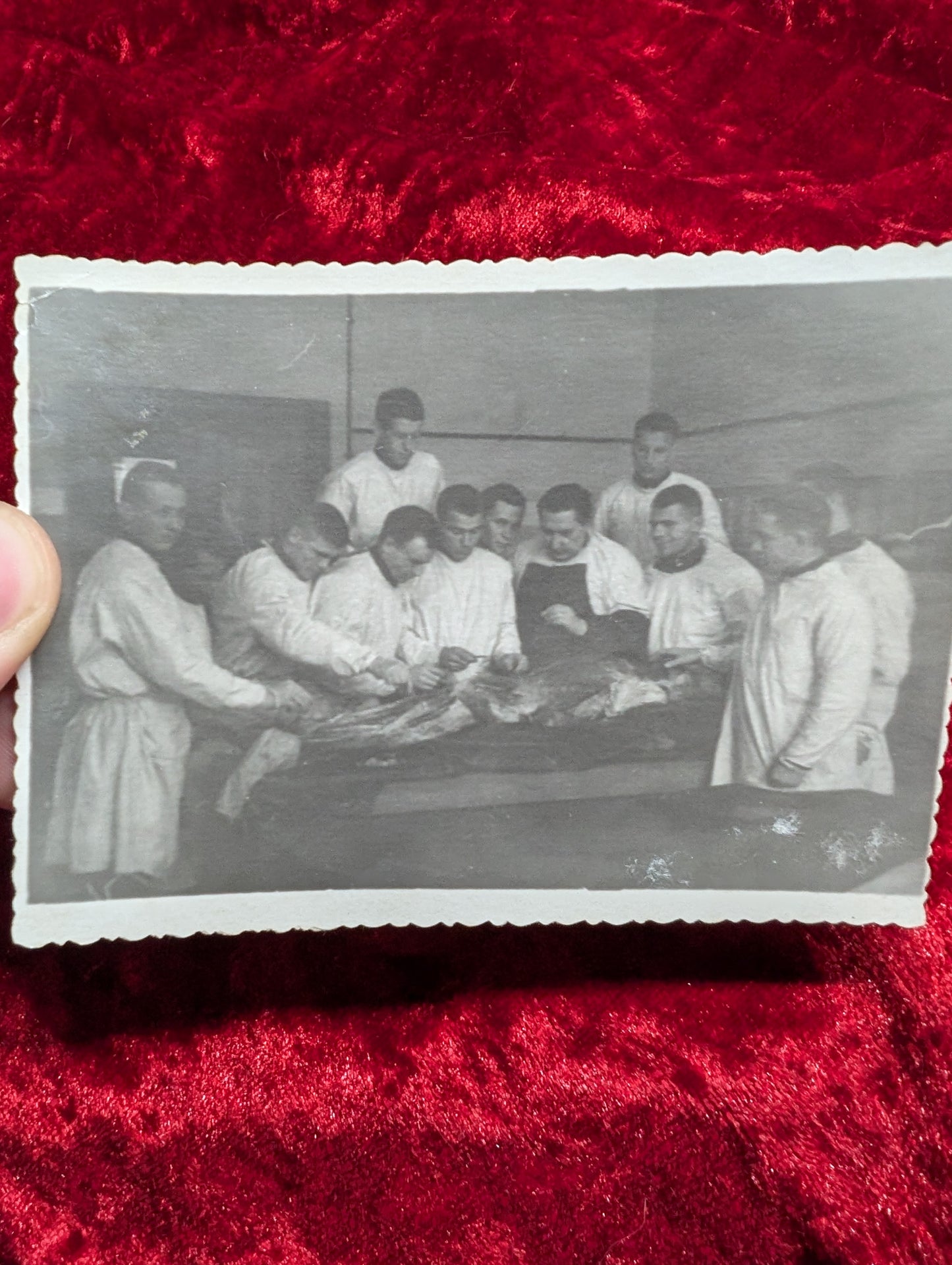 Old Autopsy photo early 20th century