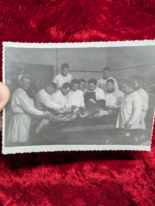 Old Autopsy photo early 20th century
