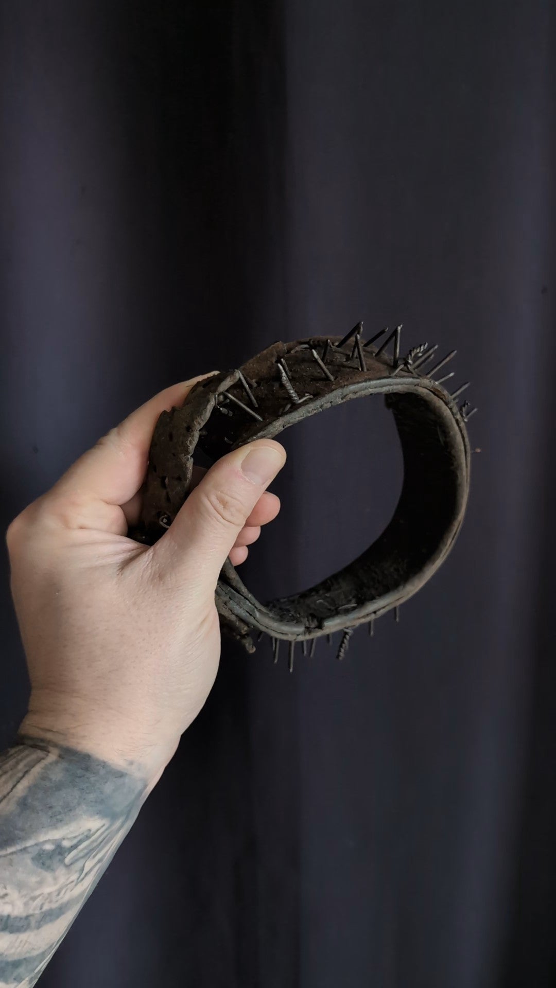 Antique anti Wolf Colar for dog (1900's)