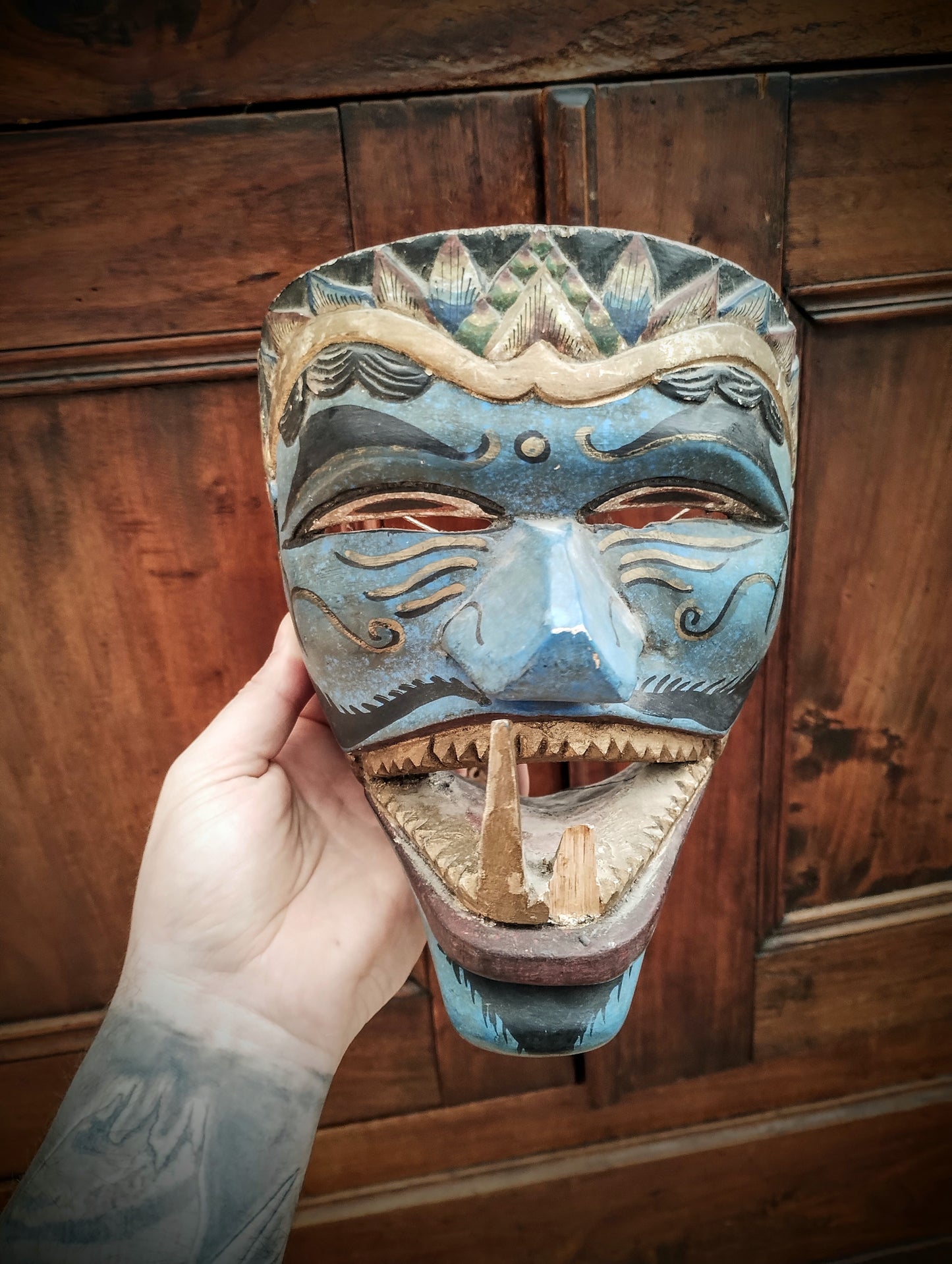 Indonesian Demon Mask