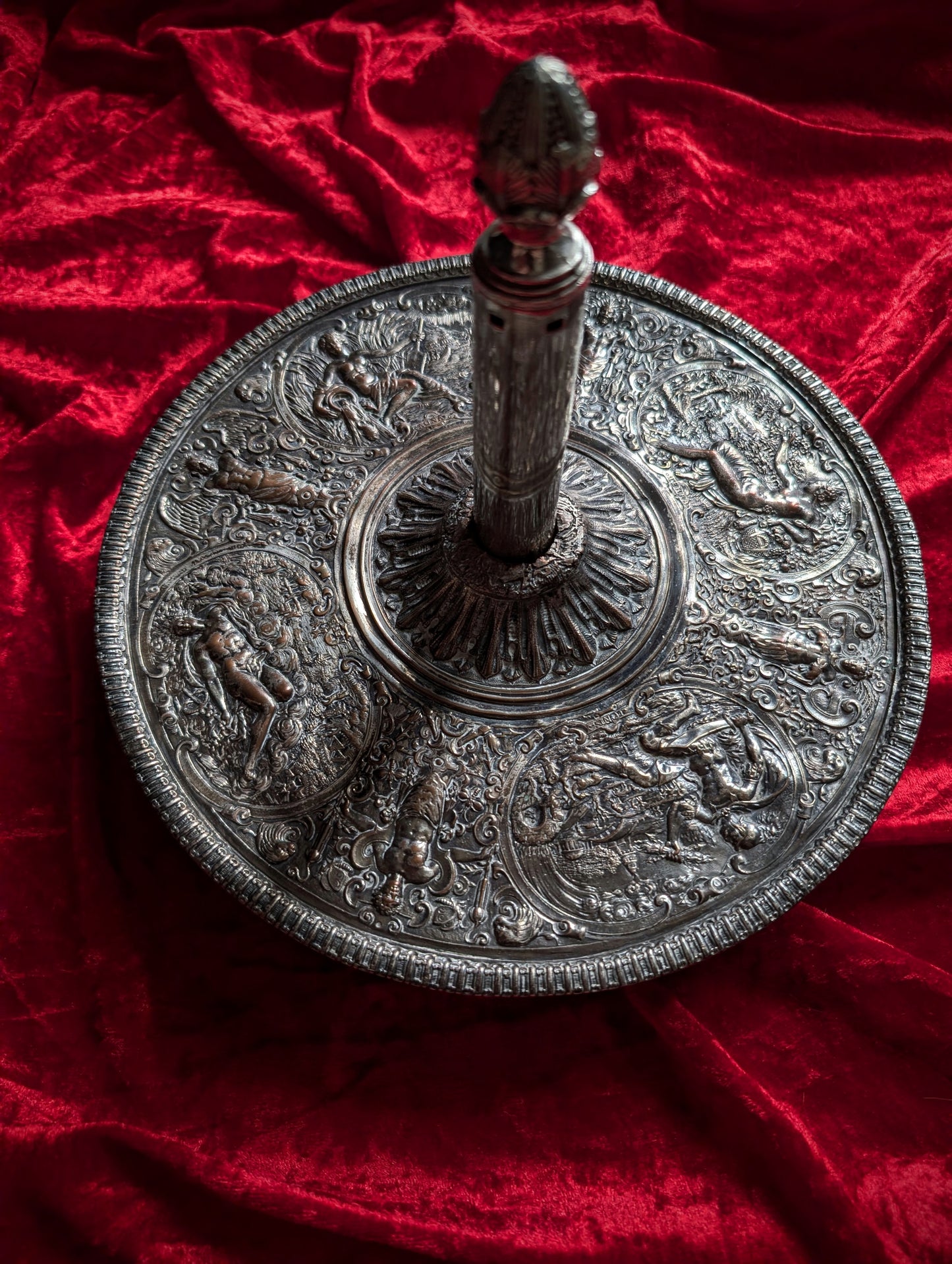 Mid-20th Century Temperance Basin Style Iron Tray