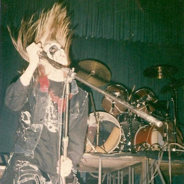 Original letter written in marker by Pelle "DEAD" Ohlin from the Black Metal band  Mayhem 1990 (Very Rare)