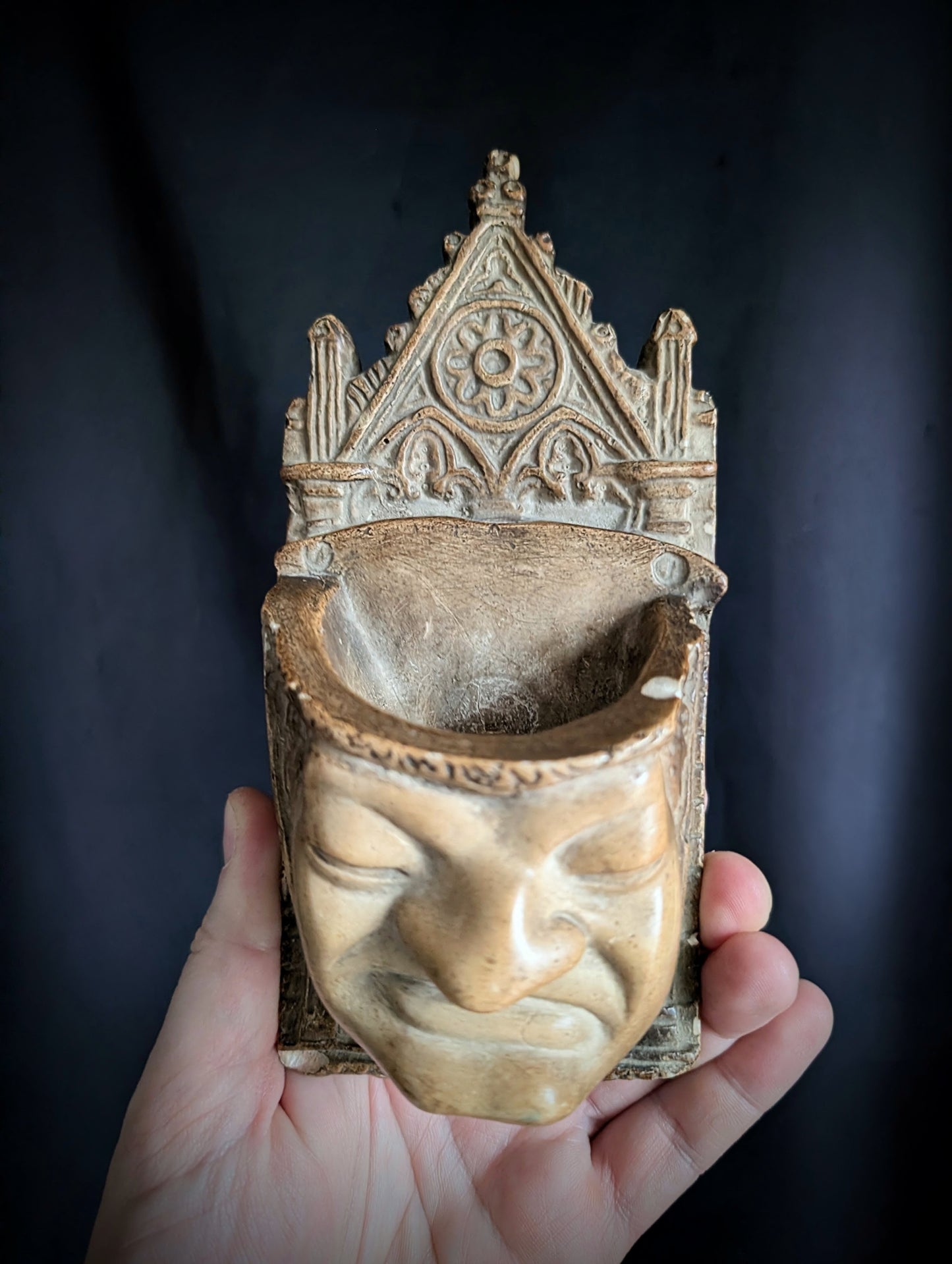 Medieval head (wall bracket) mid-20th century