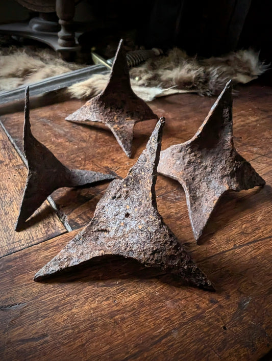 Set of 4 Caltrops from WWI (1914/1918)