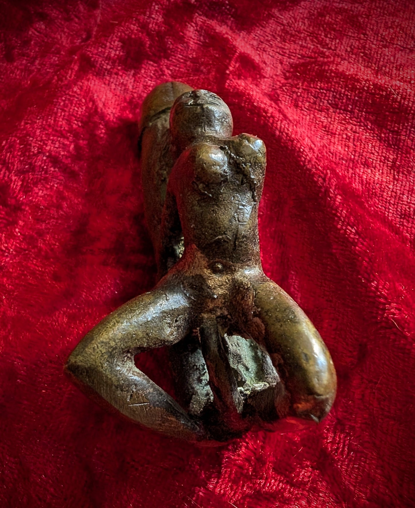 Antique Palad khik in bronze sculpture (8cm) Curiosa