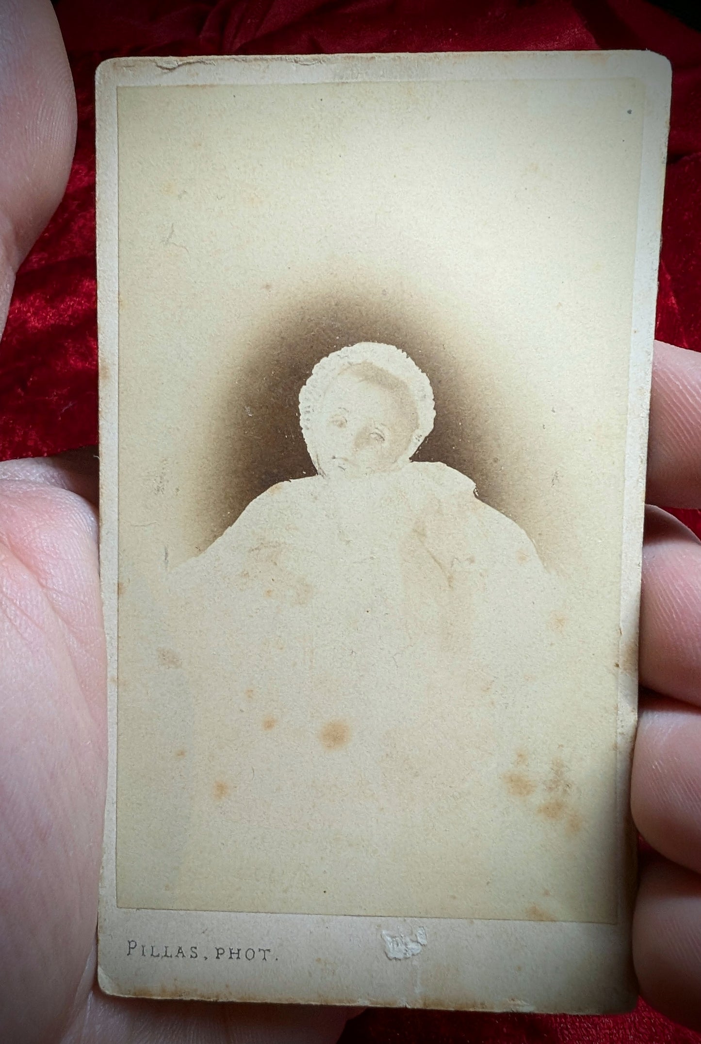 Old Post Mortem photo from the 19th century