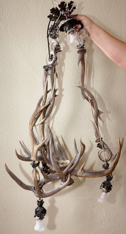 Antler Deer chandelier