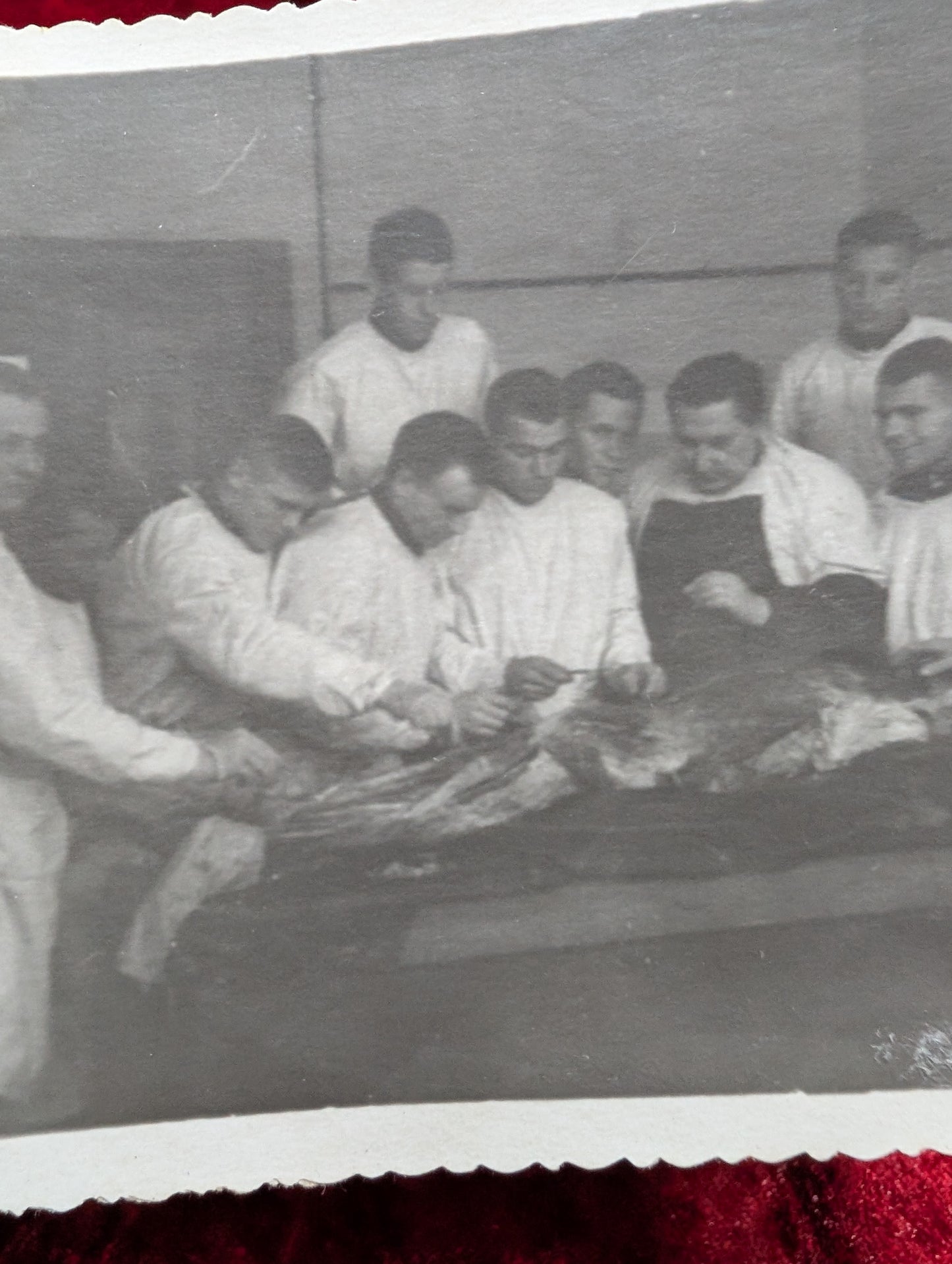 Old Autopsy photo early 20th century