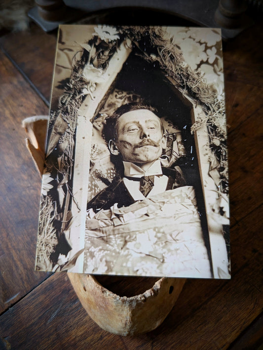 Post-Mortem card (14,5x10cm)