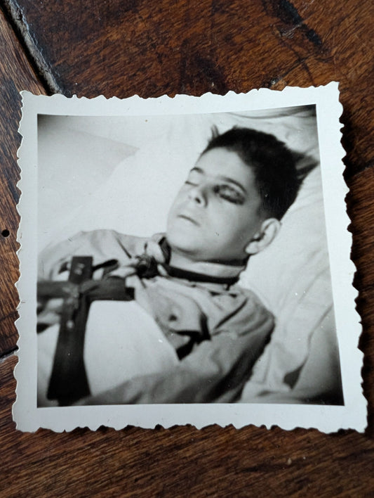 Post-mortem photo from 1950's