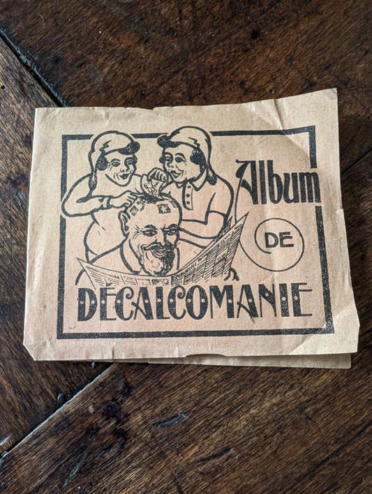 Original late 19th-century "Album de Décalcomanie" (c. 1890).