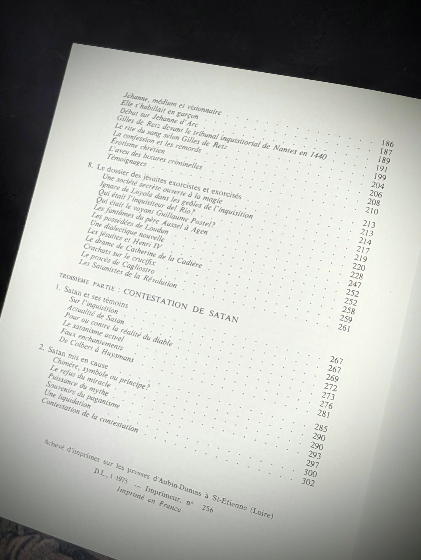 Livre "Dossiers Secrets de la Sorcellerie et de la Magie Noire" par François Ribadeau Dumas ed. 1975