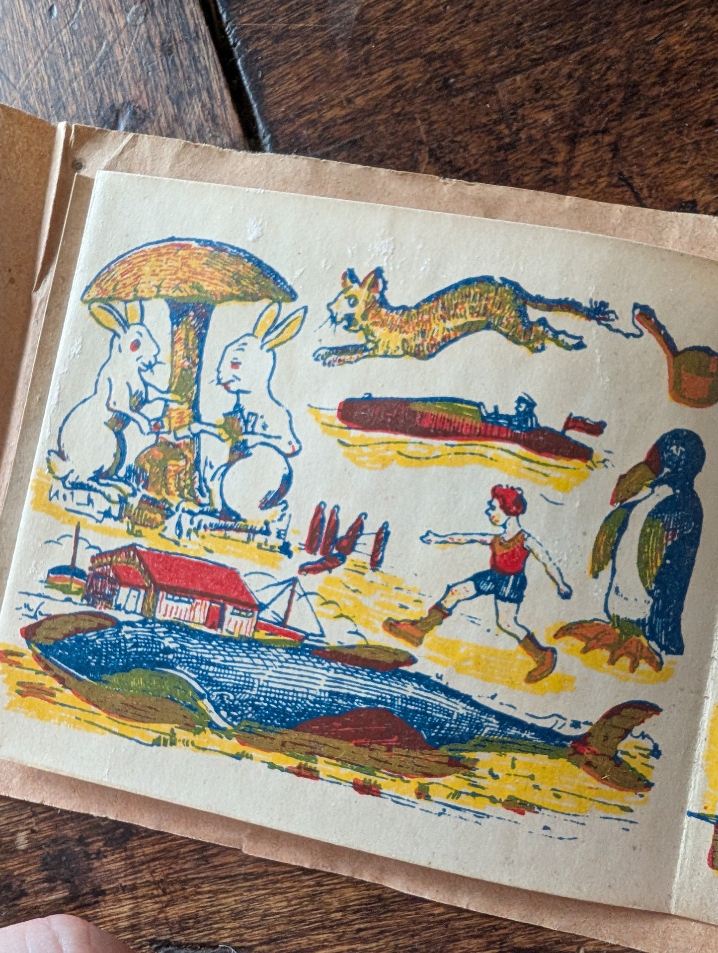 Original late 19th-century "Album de Décalcomanie" (c. 1890).