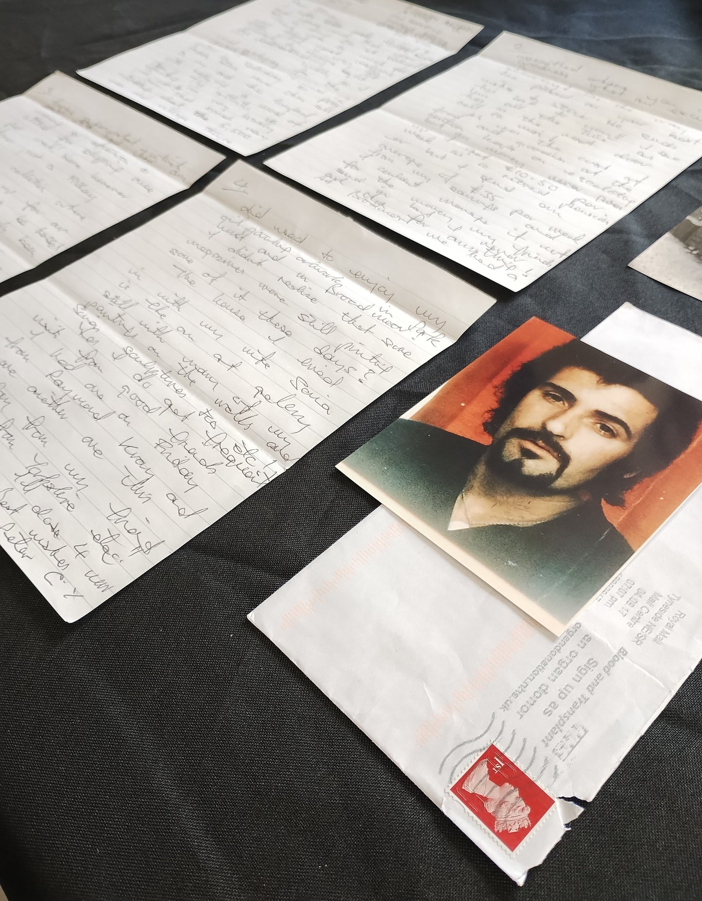 Peter Sutcliffe, Original 4 pages letter written by the serial killer