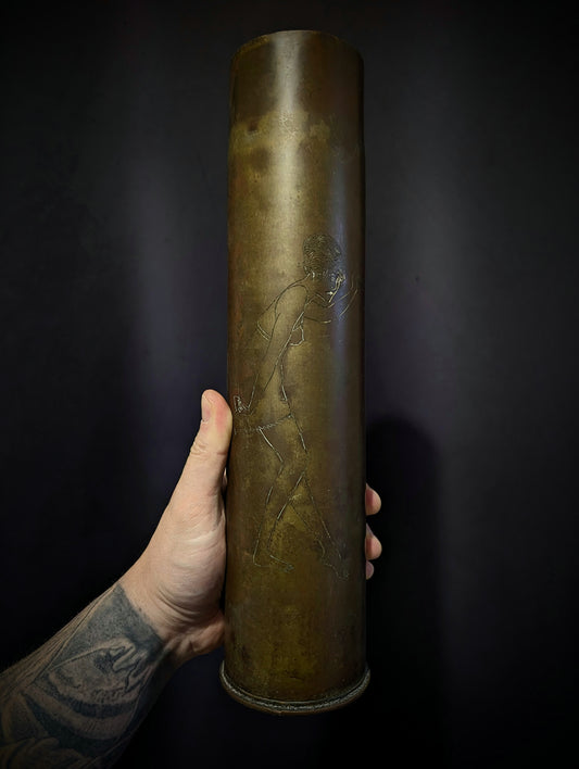 Old Sheld from World War I with Erotic Art (1917)