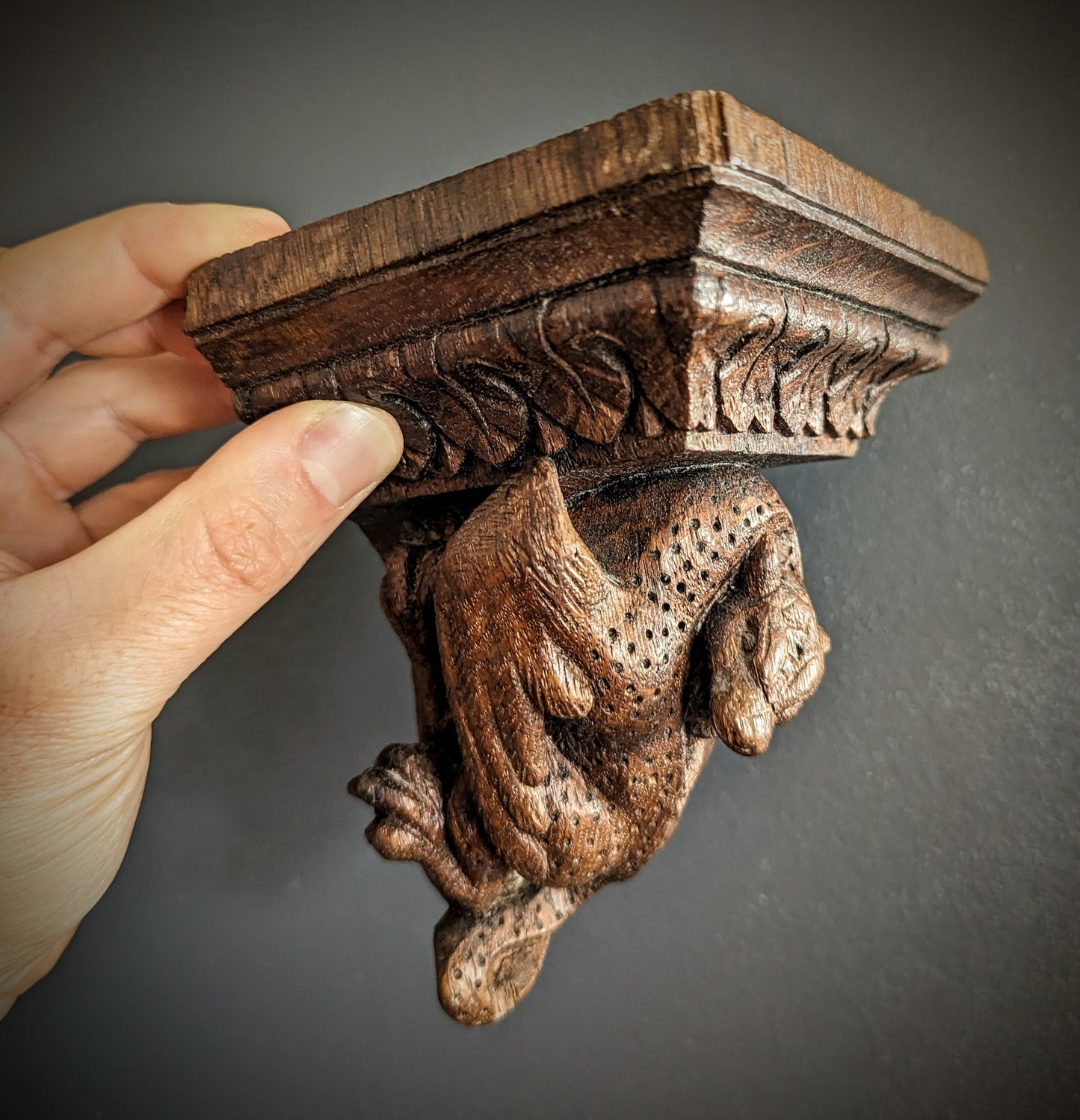 Antique Dragon in carved wood