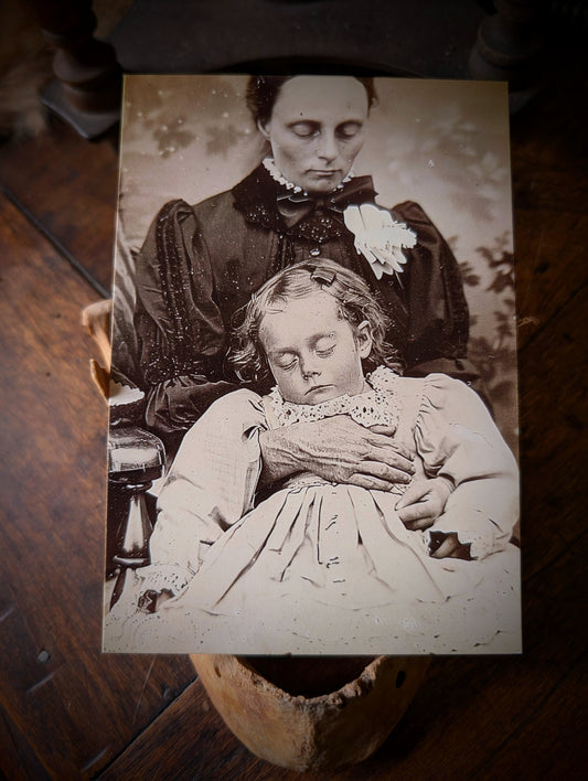 Post-Mortem card (14,5x10cm)