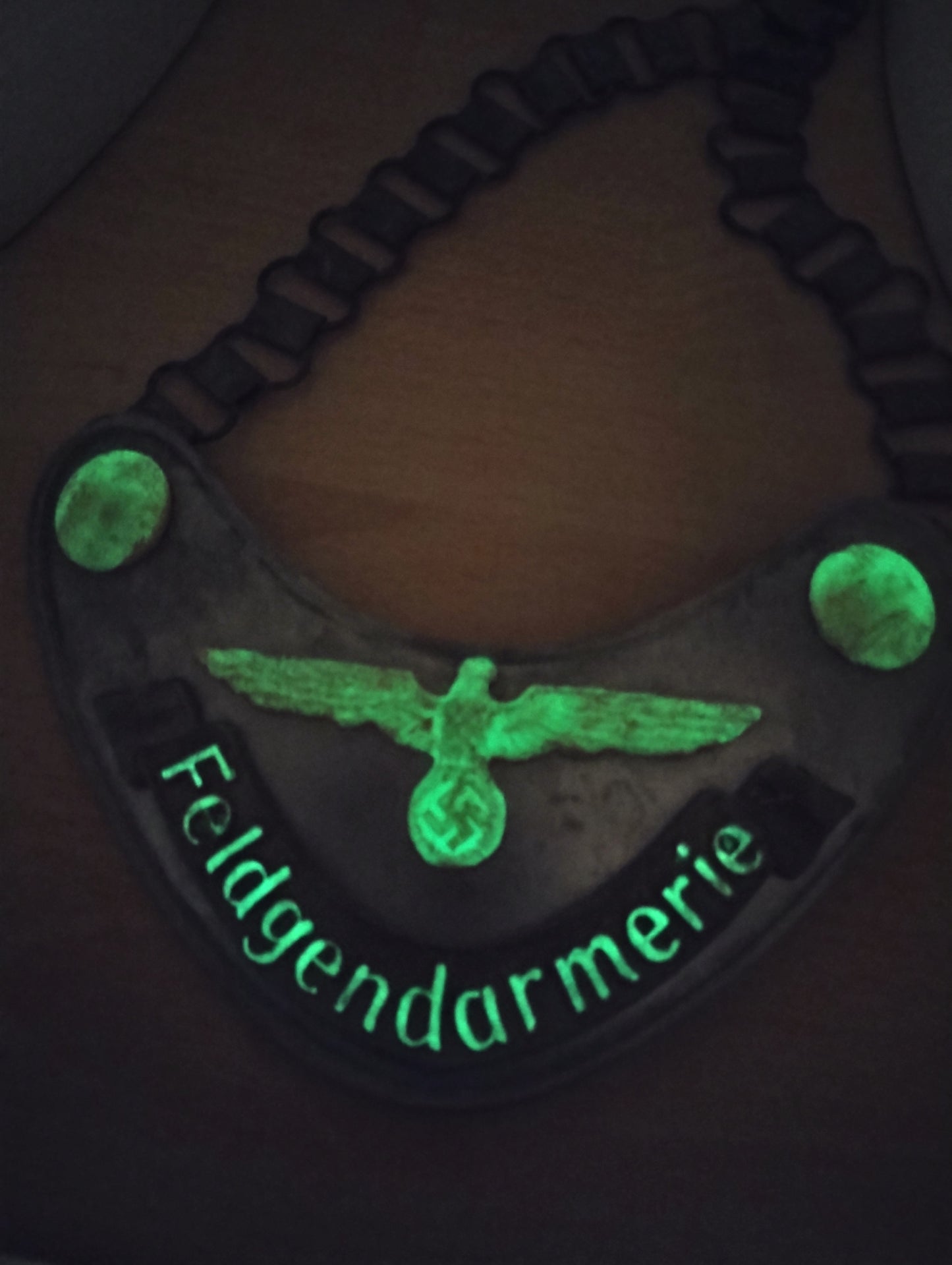 Feldgendarmerie Gorget nazisploitation 1970's