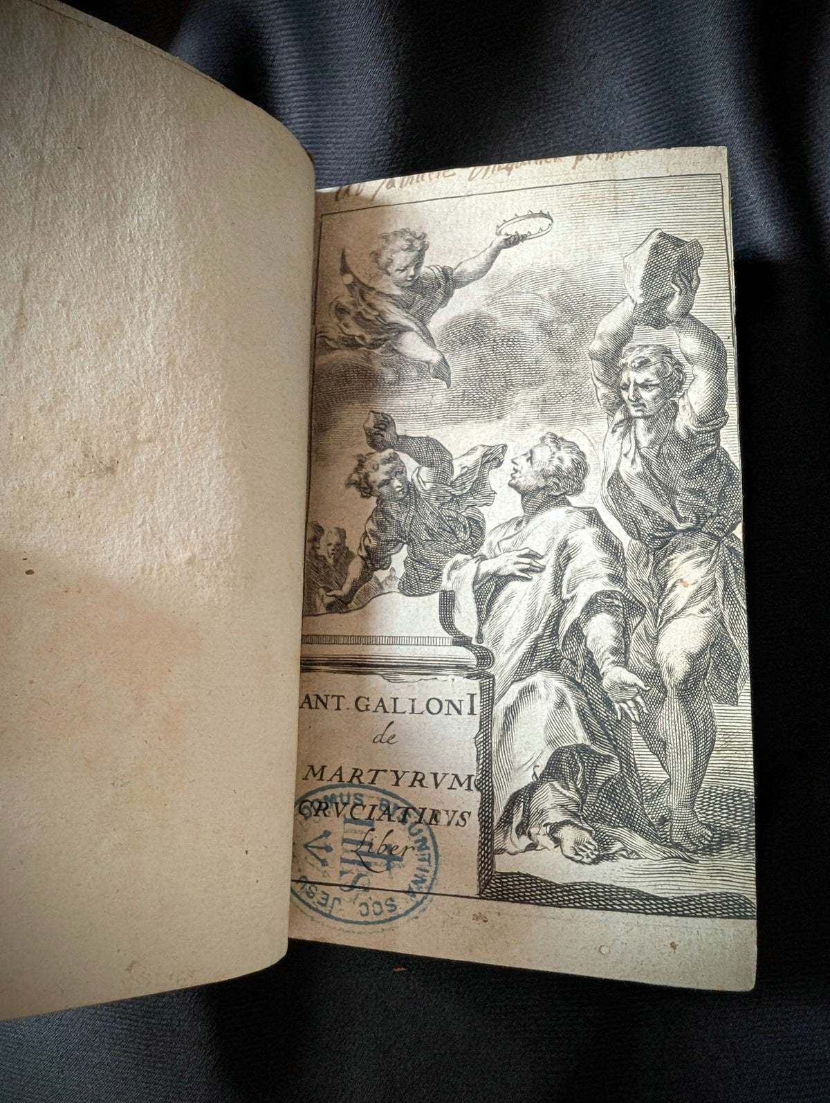 OLD RARE BOOK 17TH-CENTURY ILLUSTRATED WORK ON THE TORTURES OF MARTYRS — 1667
