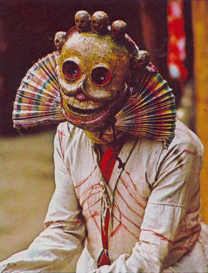 Citipati tibetan Mask