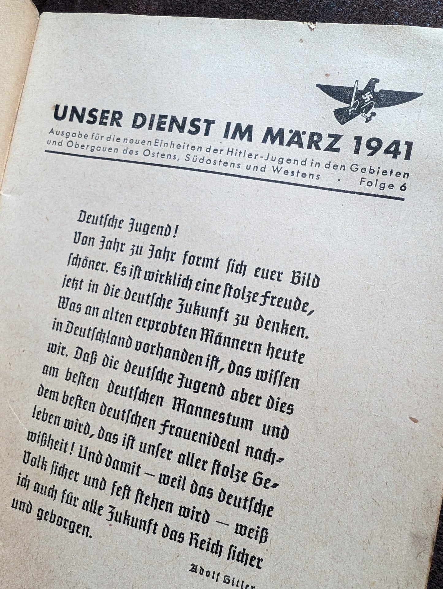 3 Hitlerjugend books from 1941